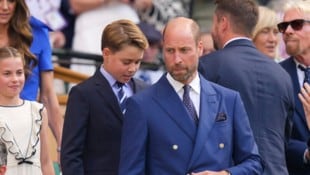 Prinz George und sein Vater William