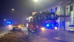 22 Kräfte von zwei Feuerwehren standen im Einsatz.