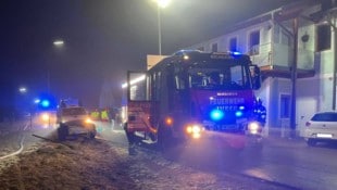 22 Kräfte von zwei Feuerwehren standen im Einsatz.
