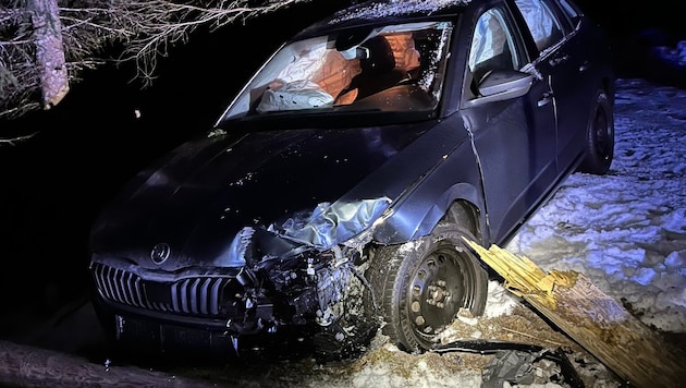 Trotz massiver Blechschäden wurde niemand verletzt.