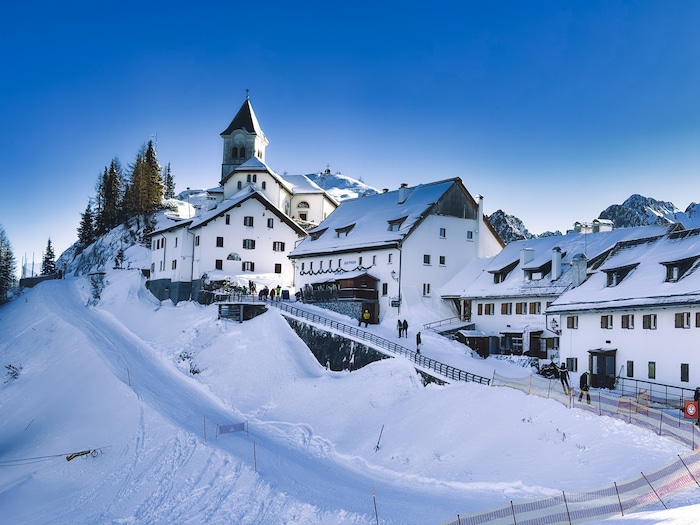 Adventwandern auf den Monte Lussari in Tarvis