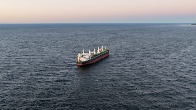 Das Schiff ankerte in schwedischen Gewässern. (Symbolbild)