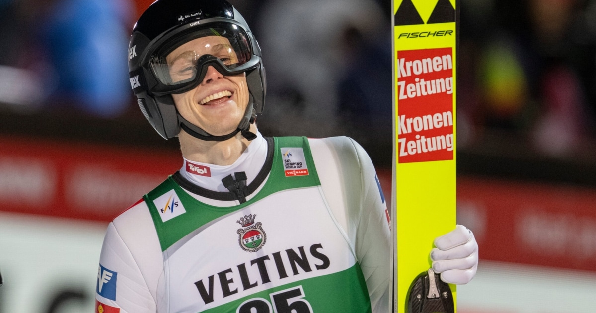 Windy Engelberg World Cup: Schuster top Austrian, Embacher sets hill record