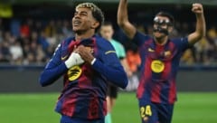 Lamine Yamal traf zum 2:0 für den FC Barcelona.