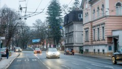 Hier, in der Nähe des Volksgartens, passierte der Vorfall