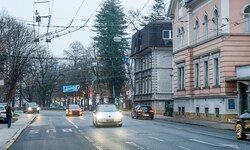 Hier, in der Nähe des Volksgartens, passierte der Vorfall