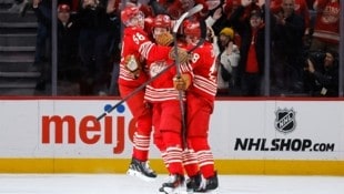 Die Detroit Red Wings haben allen Grund zur Freude.