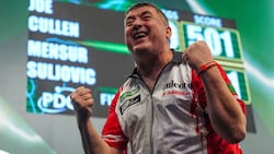 Mensur Suljovic setzte sich gegen Joe Cullen durch.