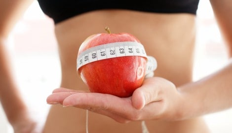 Beim Apfeltyp lagert sich Fett hauptsächlich im Bauchbereich ab. Das ist besonders schädlich.