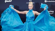 Franziska Knuppe steht mit ihrer Tochter Mathilda vor der Kamera – doch es gibt Grenzen. 
