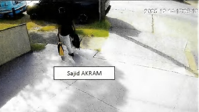 Eine Überwachungskamera filmte die beiden zwei Tage vor dem Anschlag.