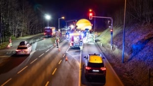 Die Unfallstelle in Tschagguns im Überblick.