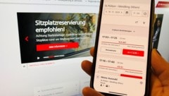 Drei Euro kostet eine Sitzplatzreservierung. Nicht immer nützt sie.