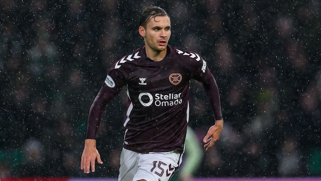 Michi Steinwender mischt mit Hearts die Premiership auf.