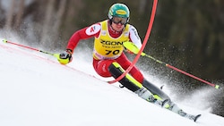 Jakob Greber kletterte in der Slalom-Gesamtwertung auf Platz zwei.