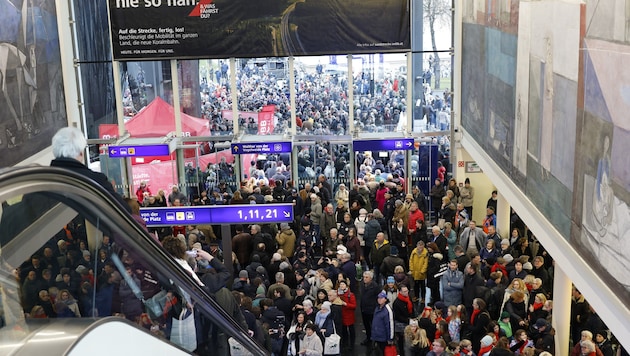 Der Ansturm auf die Koralmbahn hat sich noch immer nicht gelegt.
