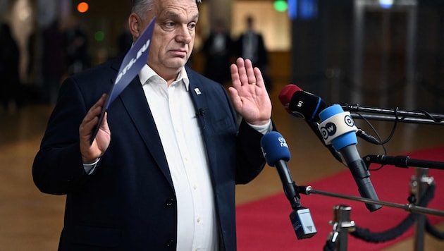 Viktor Orbán scherte in Brüssel aus.