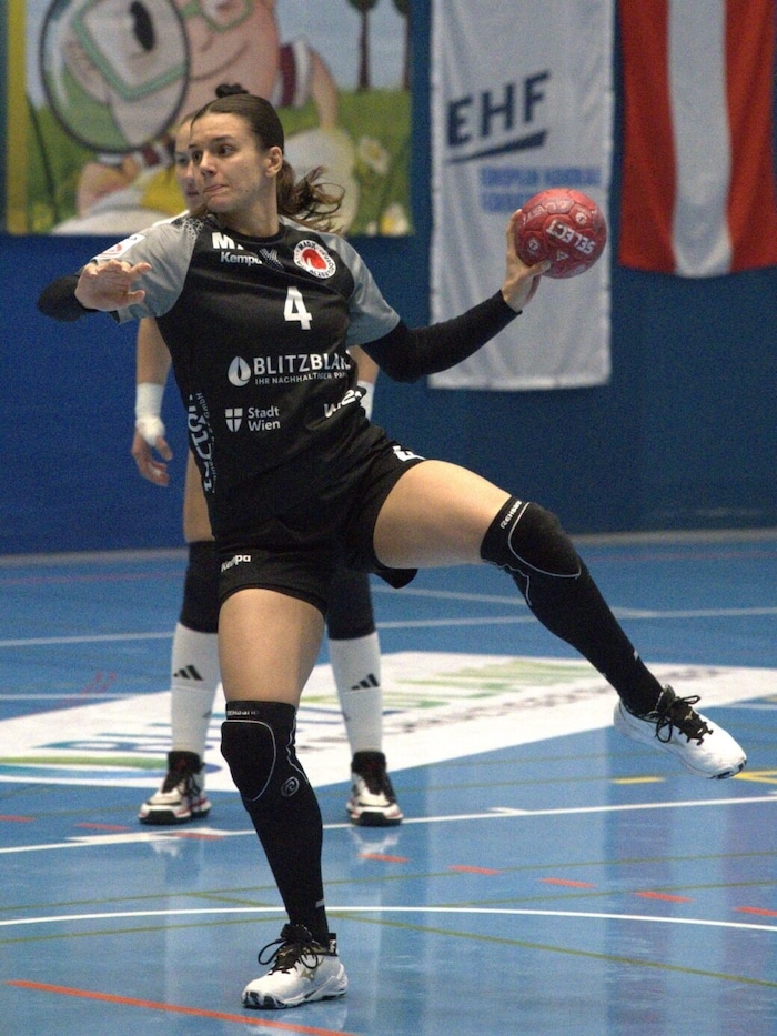 Topschützin und 7-Meter-Schützin Lara Brezenci.