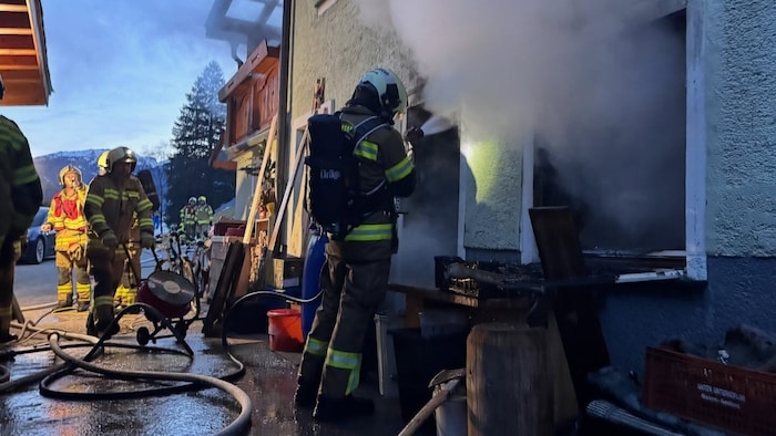 Die Brandursache ist noch unklar.