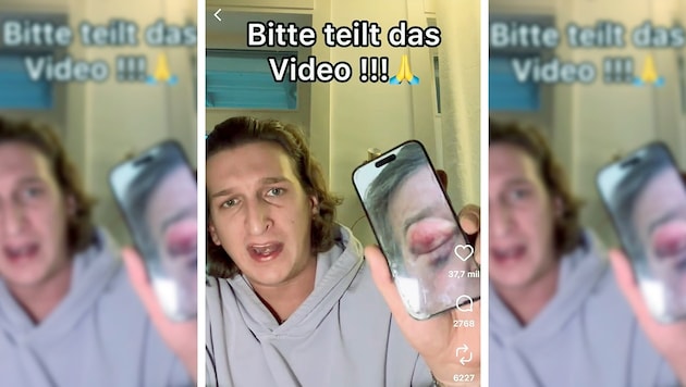 Auf Instagram bittet der Influencer seine Follower um Hinweise.