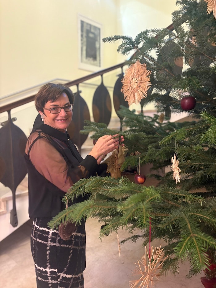 Auf vegane Weihnachten freut sich Landesrätin Beate Prettner schon.