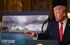 Der US-Präsident plant neue Mega-Kriegsschiffe – die zufälligerweise auch seinen Namen tragen ...