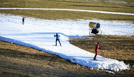 Langlaufen und Skifahren ist nicht mehr so es früher einmal war