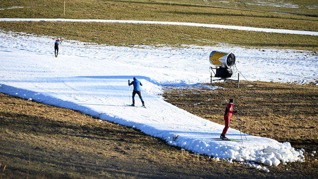 Österreichs Skigebiete haben dieses Jahr mit milden Temperaturen zu kämpfen.