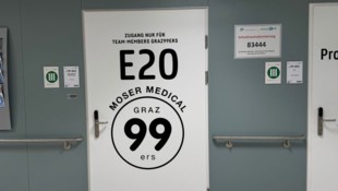 Was hat es mit dieser Tür in der Notaufnahme des LKH Graz auf sich?