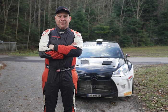 Rallyefahrer Luca Waldherr, Vize-Staatsmeister 2024, ist längst mehr als nur Fahrer.