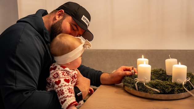 Spezielle Weihnachten: Töchterchen Lola bringt Weißhaidinger noch mehr zum Strahlen als seine ...