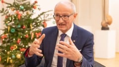 Landeshauptmann Mattle beim großen „Krone“-Interview