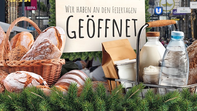 Ein Festessen gehört für viele Wiener einfach zum Fest. Die Besorgungen dafür werden oft von ...