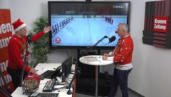 Weihnachtlich ist es auch im „Krone“-Podcaststudio.