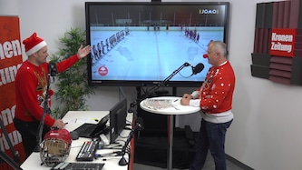 Weihnachtlich ist es auch im „Krone“-Podcaststudio.