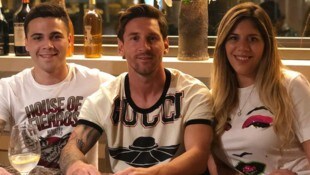 Maria Sol Messi (re.) war in einen schweren Autounfall verwickelt.