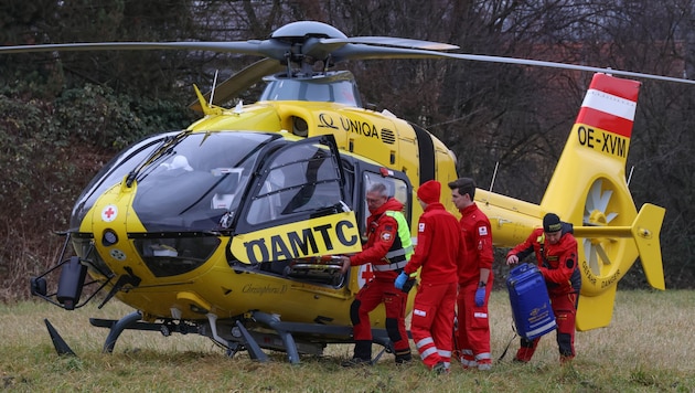 Die Seniorin wurde nach Bayern geflogen.