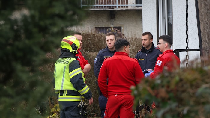 Betroffenheit bei den Einsatzkräften.