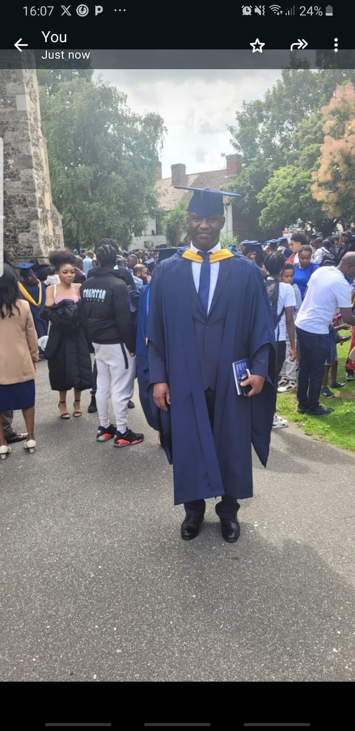 In London finalisierte Ben Akwuegbu sein Studium.