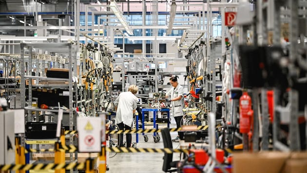 Voraussichtlich um 0,5 Prozent wuchs die Wirtschaft im abgelaufenen Jahr bundesweit.