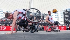 Das 3x3-Rollstuhlbasketball führte den 33-jährigen Steirer Christoph Edler (r.) bis zur WM nach ...