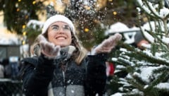 Das Christkind hat heuer endlich wieder einmal Schnee mit im Gepäck.