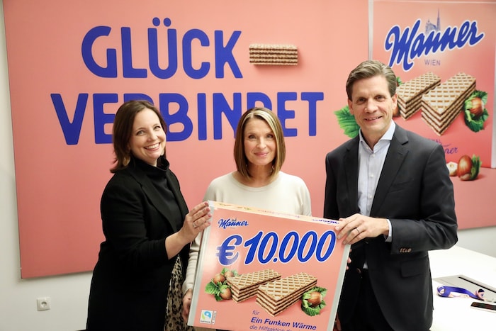 10,000 euros: "We are delighted about our annual support for the campaign. This initiative is ...
