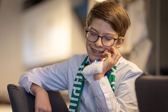 Raffael ist Rapid-Fan.