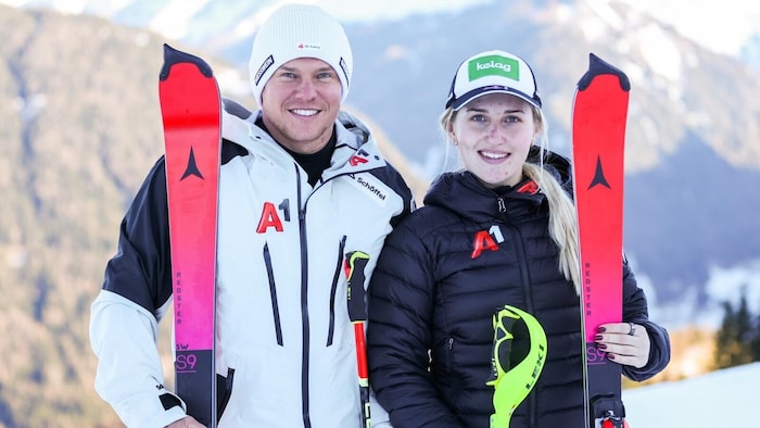 Elina Stary gewann mit ihrem Guide in diesem Winter im Paraski-Weltcup bereits zwei Rennen.