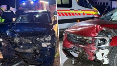 An beiden Fahrzeugen entstand massiver Schaden.