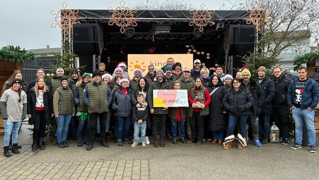 26.000 Euro gingen an die Kinderkrebshilfe, der Rest wurde an den Autismusverein Burgenland, das ...