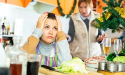 Kommen Familien zum Fest zusammen, kracht es manchmal auch.