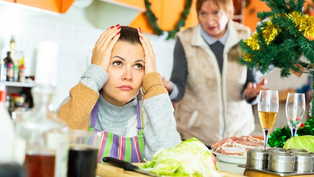 Kommen Familien zum Fest zusammen, kracht es manchmal auch.