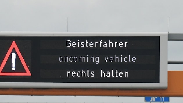 Geisterfahrer am Heiligen Abend!